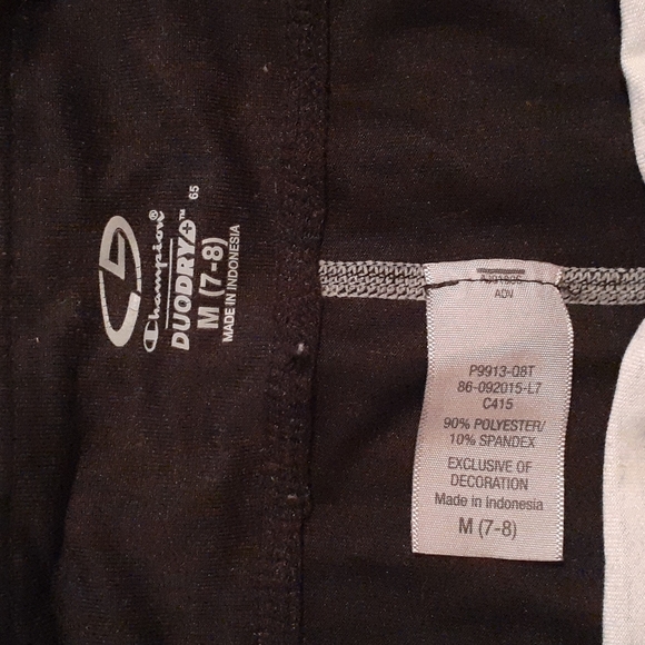 👜$3 - Bundleof 2 Girls Champion‎ Duodry stretch Leggings - M (7-8) - #627 - Picture 6 of 10